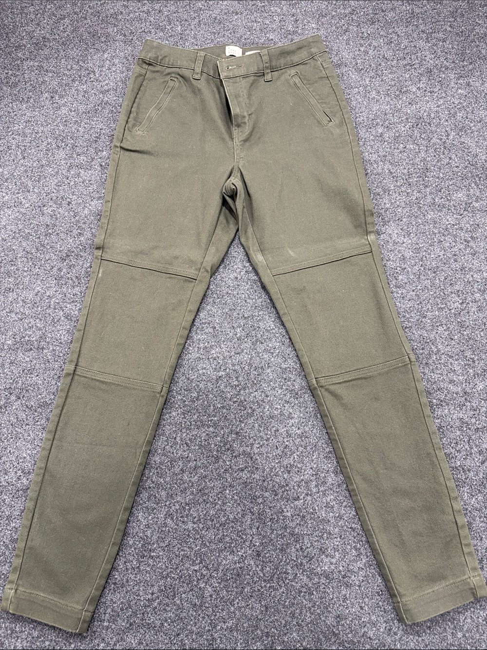 a new day Olive Green Utility Chinos - Slim Fit